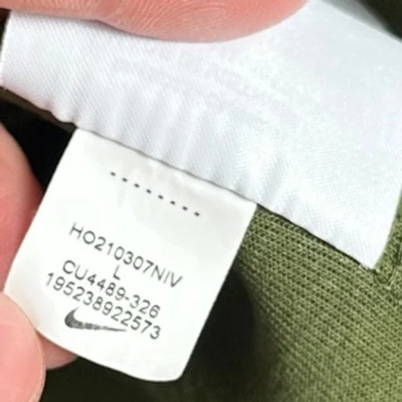 Nike Tech Fleece Windrunner Hoodie Jacket Olive Green Mens Large Full Zip Coat - Picture 7 of 16